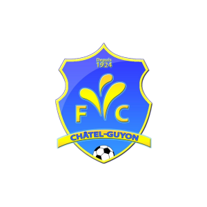 Logo fc chatel guyon football